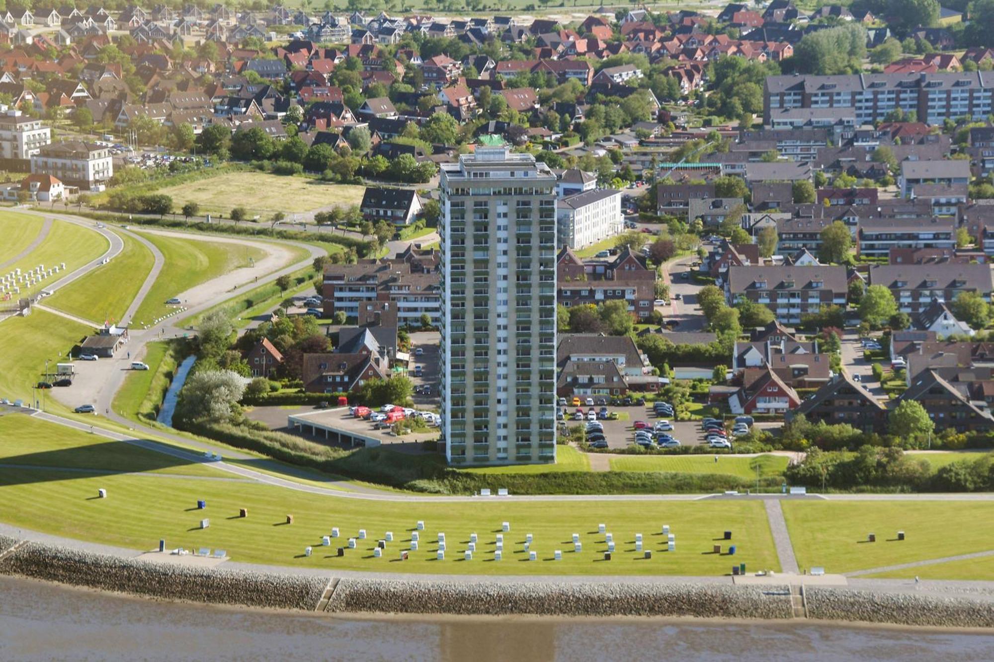 Buesumer Hochhaus Meerblick 9 Exterior foto
